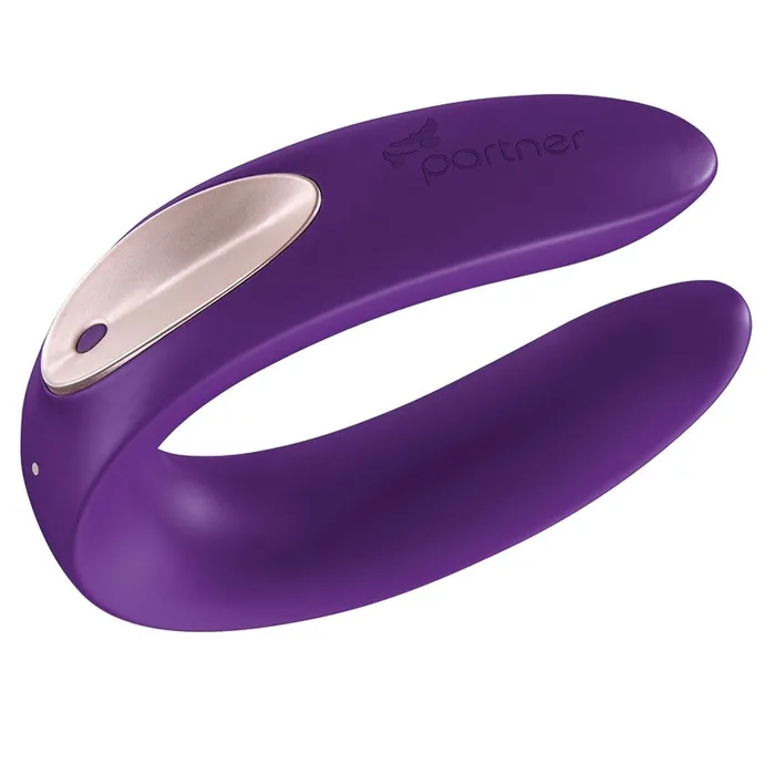 Satisfyer Double Plus Partner VibratorPurple Satisfyer Vibrators Satisfyer Double Plus Partner VibratorPurple Satisfyer Vibrators