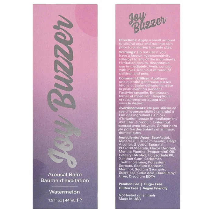 Vibrators Jelique Joy Buzzer Watermelon 15oz JELIQUE