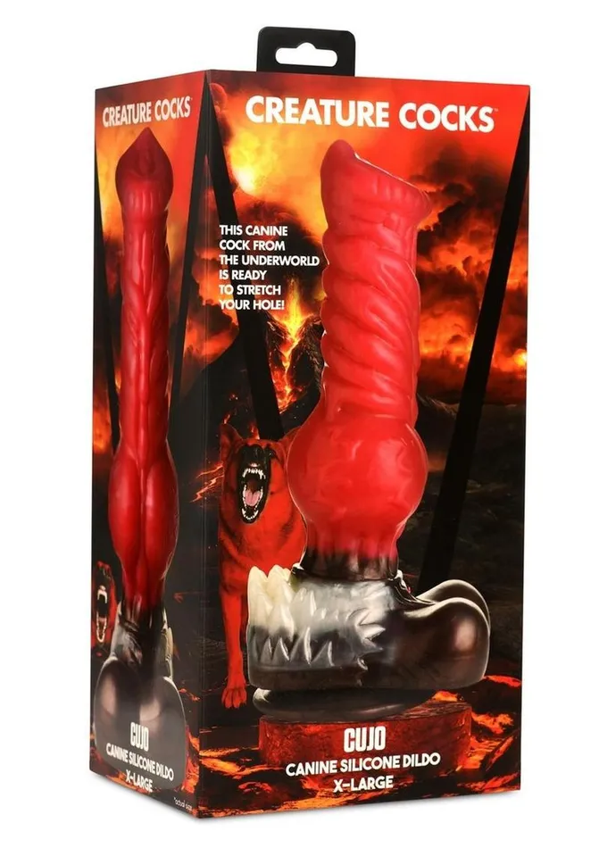 Creature Cocks Dildos Creature Cocks Cujo Canine Silicone Dildo