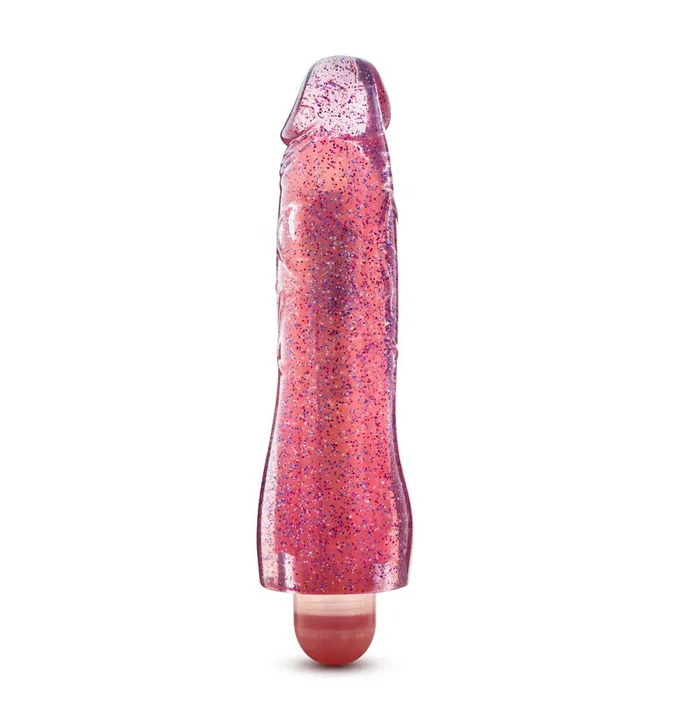 Vibrators Blush Novelties Glow Dicks Molly Glitter Vibrator Pink Vibrators Blush Novelties Glow Dicks Molly Glitter Vibrator Pink