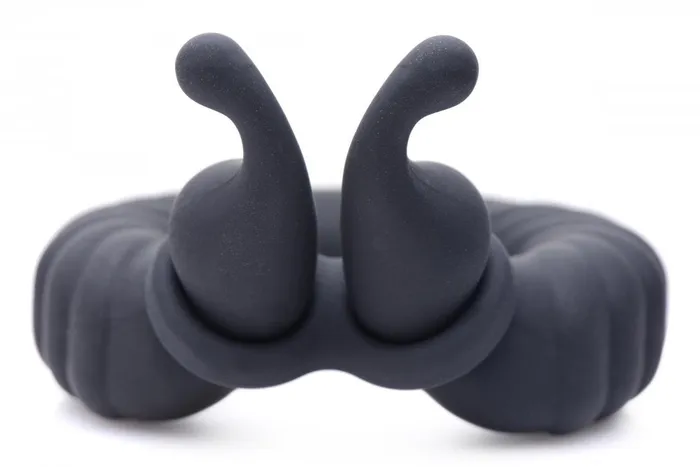 Trinity Vibes Male Sex Toys 10X Cobra Dual Stimulation Silicone Cock Ring