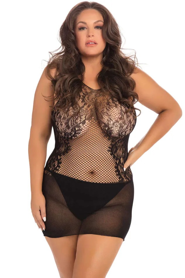 Anal Rene Rofe Lace Fantasy Mini Dress Black 1x3x Anal Rene Rofe Lace Fantasy Mini Dress Black 1x3x
