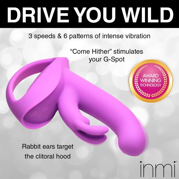 Inmi Female Sex Toys New Technology Vibrator 12X ComeHither Rocker Silicone Rabbit Vibrator