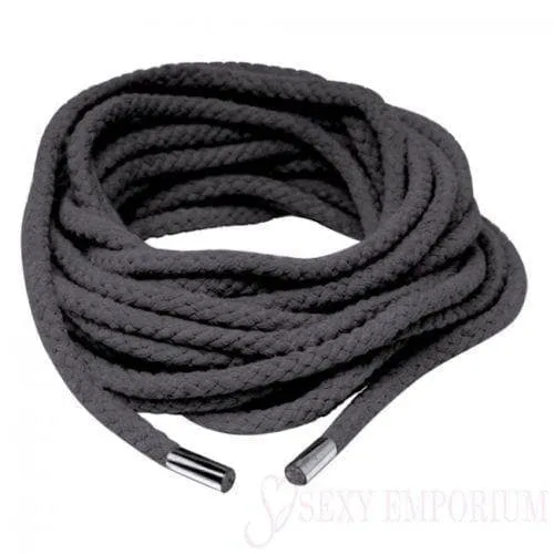 Japanese Silk Rope 105 Meters Black Fetish Fantasy Anal Japanese Silk Rope 105 Meters Black Fetish Fantasy Anal