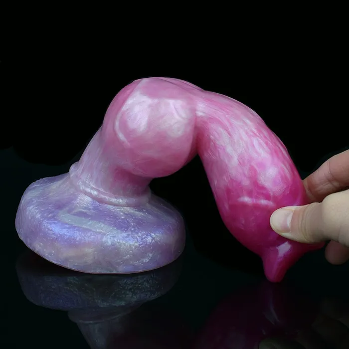 Sifus Huge Knot Dog Dildo with Realistic Animal Fantasy Design DirtyToyz Female Sex Toys