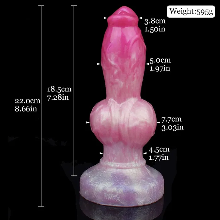 Sifus Huge Knot Dog Dildo with Realistic Animal Fantasy Design DirtyToyz Female Sex Toys