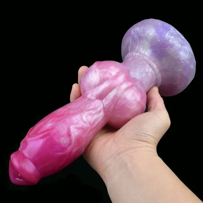 Sifus Huge Knot Dog Dildo with Realistic Animal Fantasy Design DirtyToyz Female Sex Toys