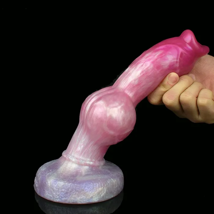 Sifus Huge Knot Dog Dildo with Realistic Animal Fantasy Design DirtyToyz Female Sex Toys