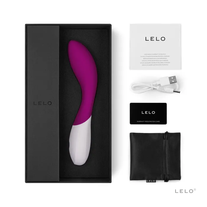 Vibrators Mona Wave Deep Rose Lelo