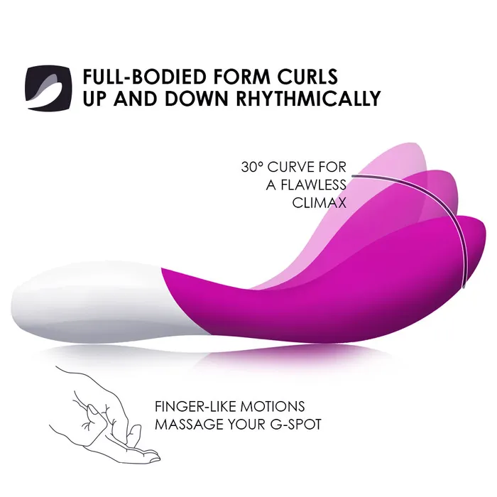 Vibrators Mona Wave Deep Rose Lelo