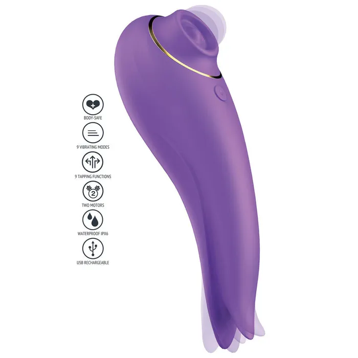 Xocoon Vibrators Xocoon SalsaTap Tapping and Tongue Stimulator